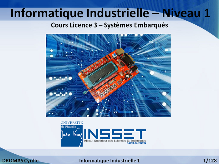 Informatique Industrielle – Niveau 1