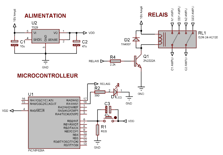 Schéma de modification de l’ampli Marshall